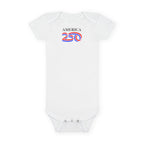 Baby Onesie - "America 250" Patriotic Organic Cotton Infant Bodysuit