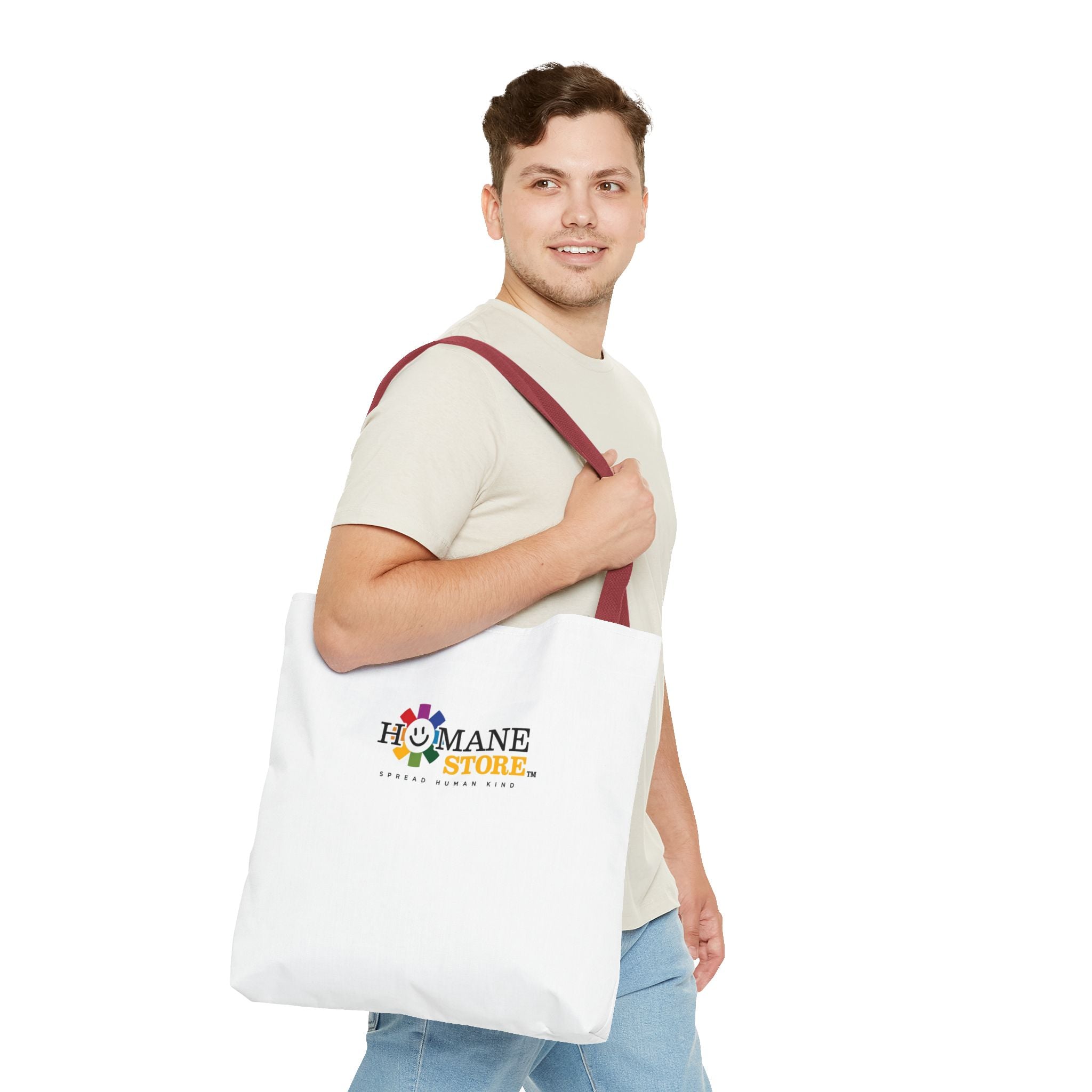 Humane Store Logo Tote Bag — Lightweight Canvas Shopper for Pet Lovers