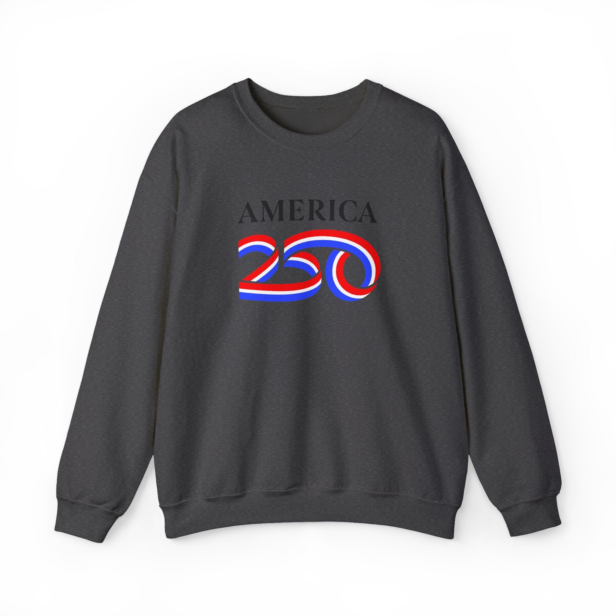 America 250 Crewneck Sweatshirt — Patriotic 250th Anniversary Pullover