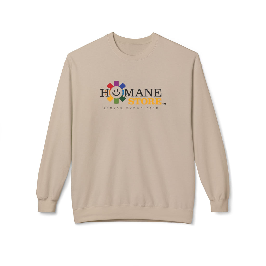 Humane Store Logo Sweatshirt — Crewneck Charity Support Pullover