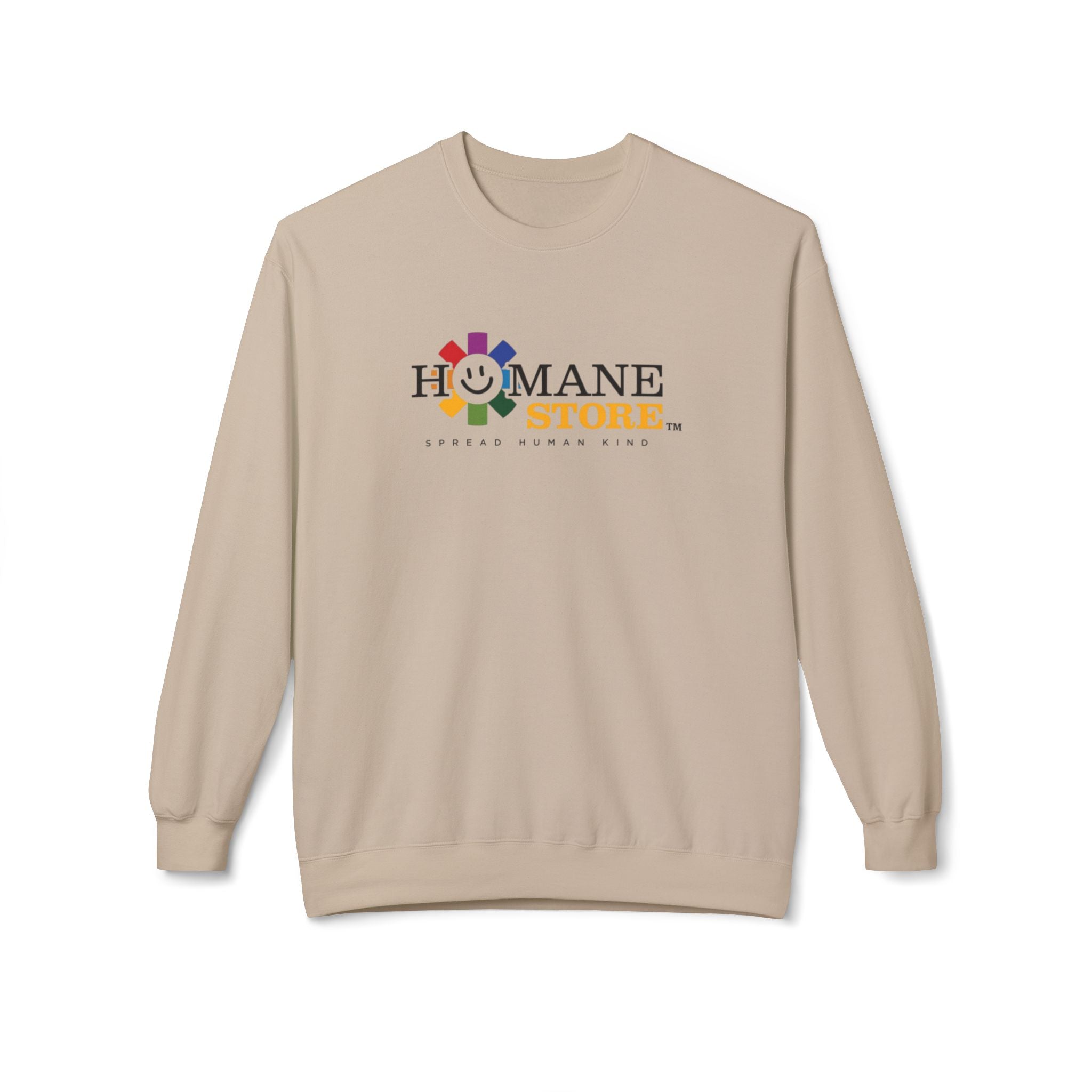 Humane Store Logo Sweatshirt — Crewneck Charity Support Pullover
