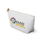 Humane Store Logo Accessory Pouch — T‑Bottom Travel Cosmetic Bag