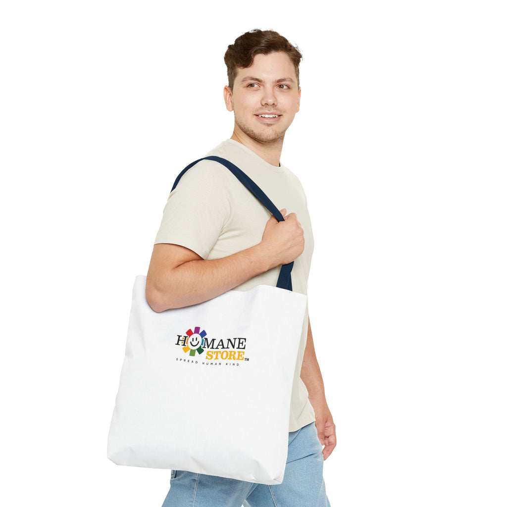 Humane Store Logo Tote Bag — Lightweight Canvas Shopper for Pet Lovers