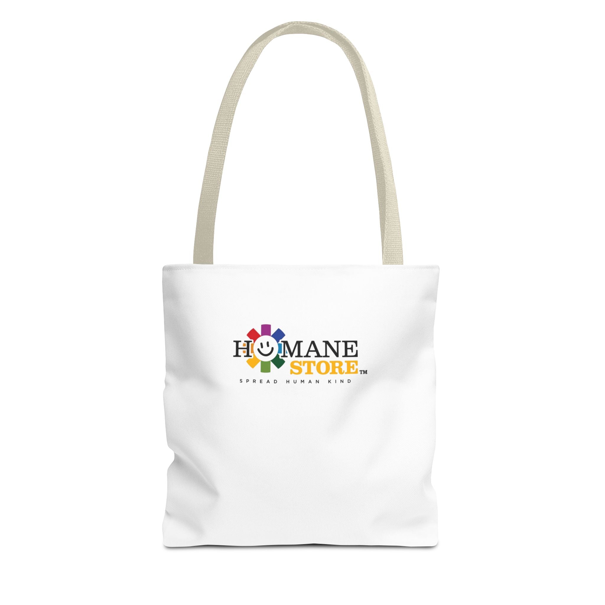 Humane Store Logo Tote Bag — Lightweight Canvas Shopper for Pet Lovers