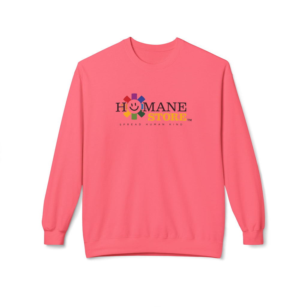 Humane Store Logo Sweatshirt — Crewneck Charity Support Pullover