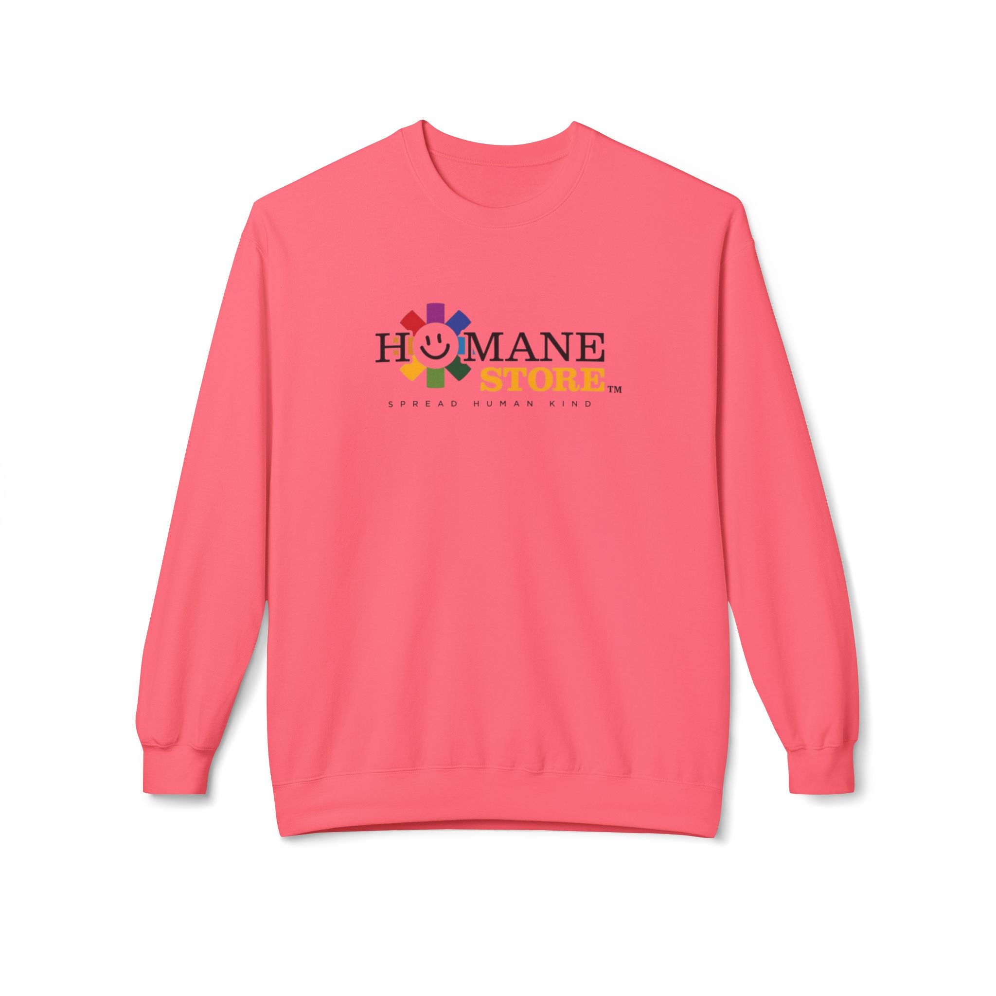 Humane Store Logo Sweatshirt — Crewneck Charity Support Pullover