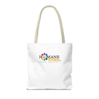 Humane Store Logo Tote Bag — Lightweight Canvas Shopper for Pet Lovers