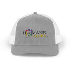 Humane Store Floral Smile Logo Snapback Trucker Cap