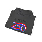 Hoodie — America 250 Patriotic Red White Blue Anniversary Hoodie