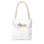 Humane Store Logo Tote Bag — Lightweight Canvas Shopper for Pet Lovers