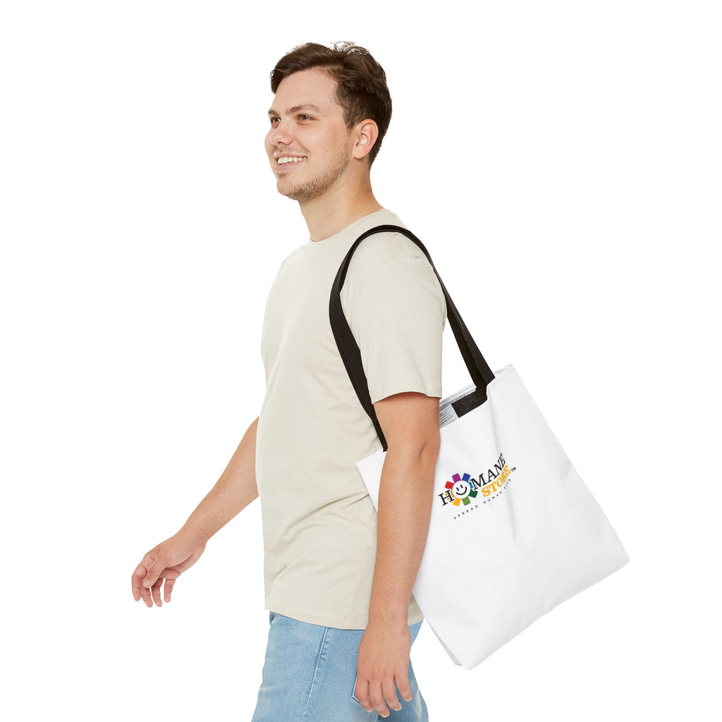 Humane Store Logo Tote Bag — Lightweight Canvas Shopper for Pet Lovers