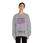 America 250 Crewneck Sweatshirt — Patriotic 250th Anniversary Pullover