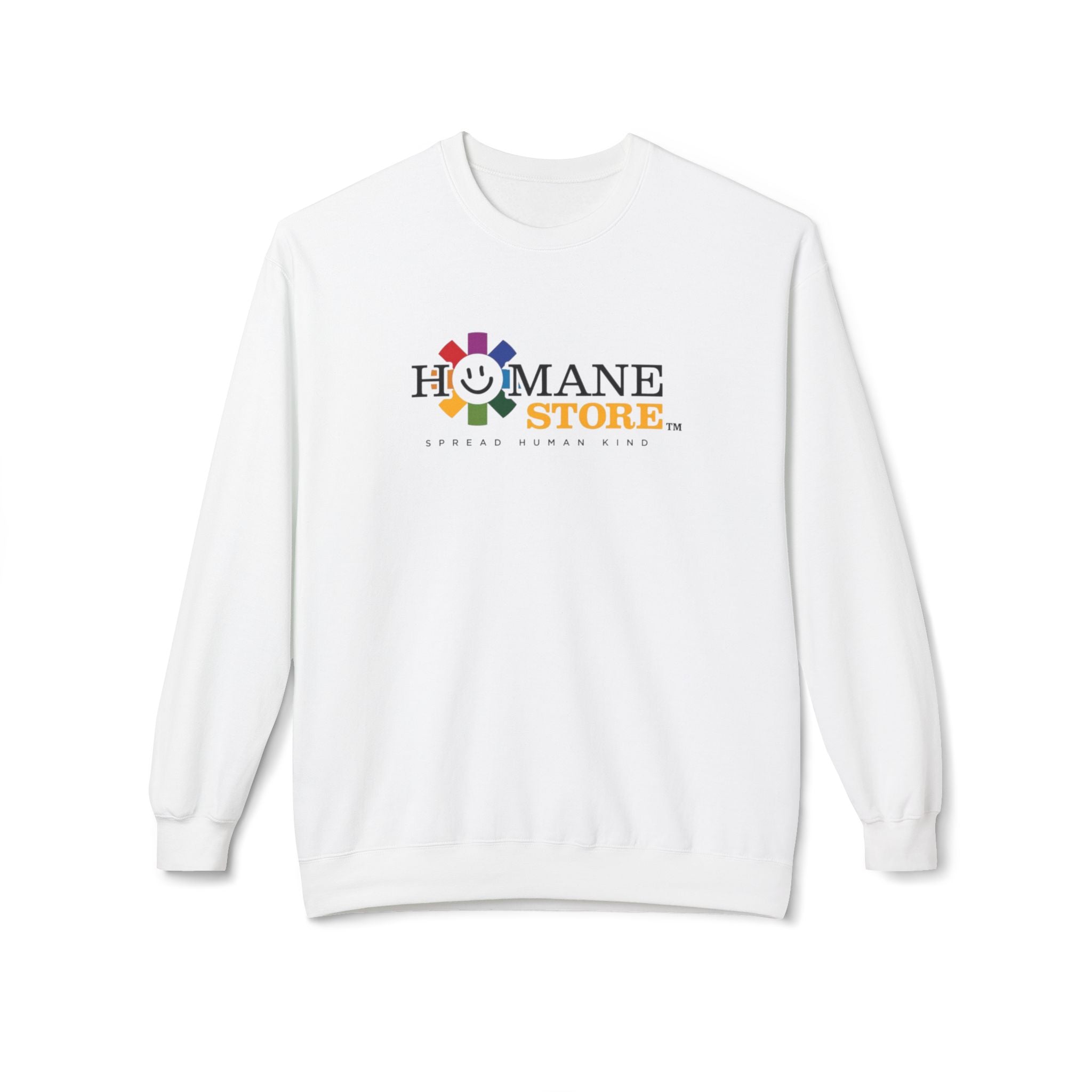 Humane Store Logo Sweatshirt — Crewneck Charity Support Pullover