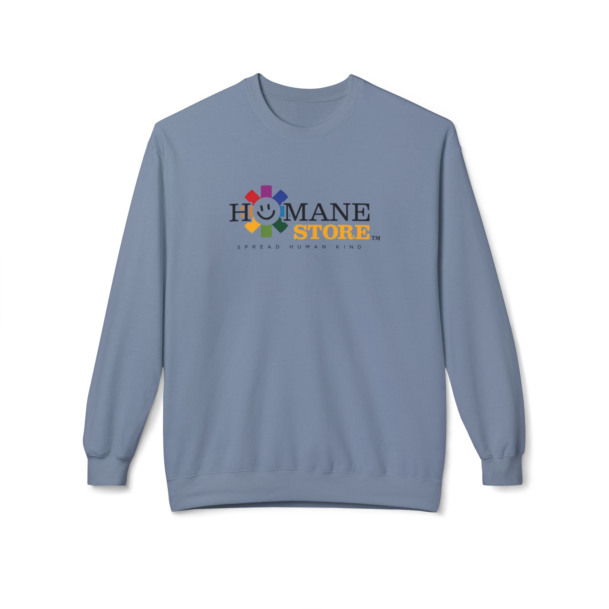 Humane Store Logo Sweatshirt — Crewneck Charity Support Pullover