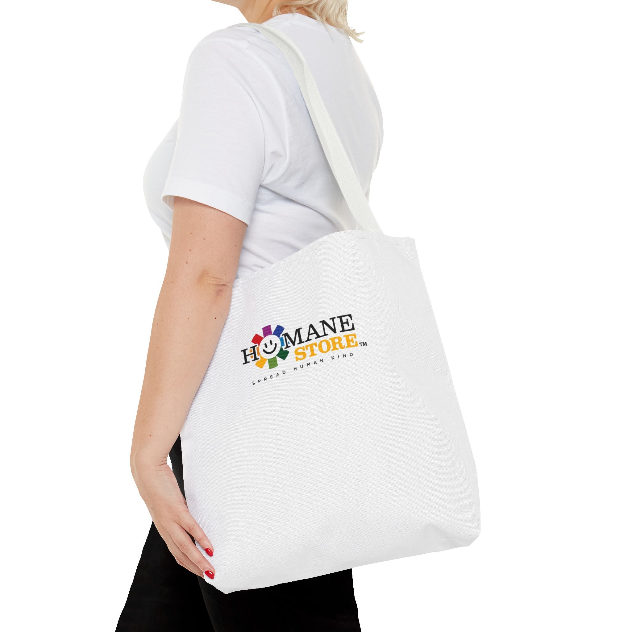Humane Store Logo Tote Bag — Lightweight Canvas Shopper for Pet Lovers