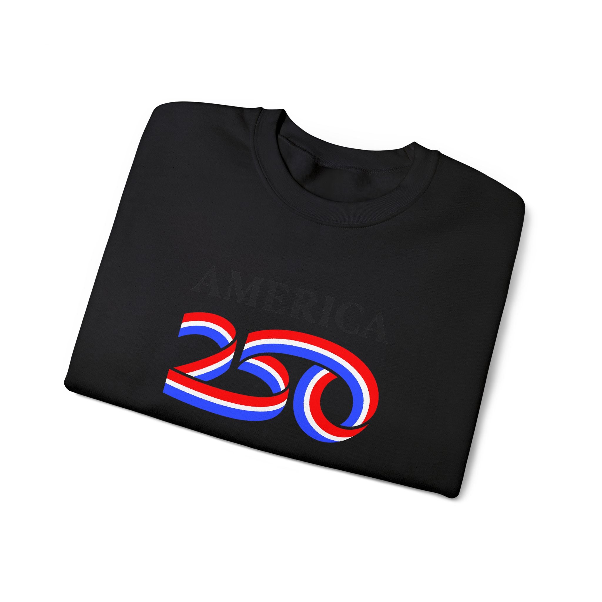 America 250 Crewneck Sweatshirt — Patriotic 250th Anniversary Pullover