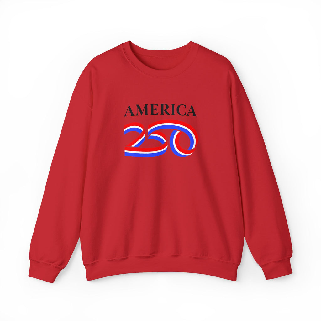 America 250 Crewneck Sweatshirt — Patriotic 250th Anniversary Pullover