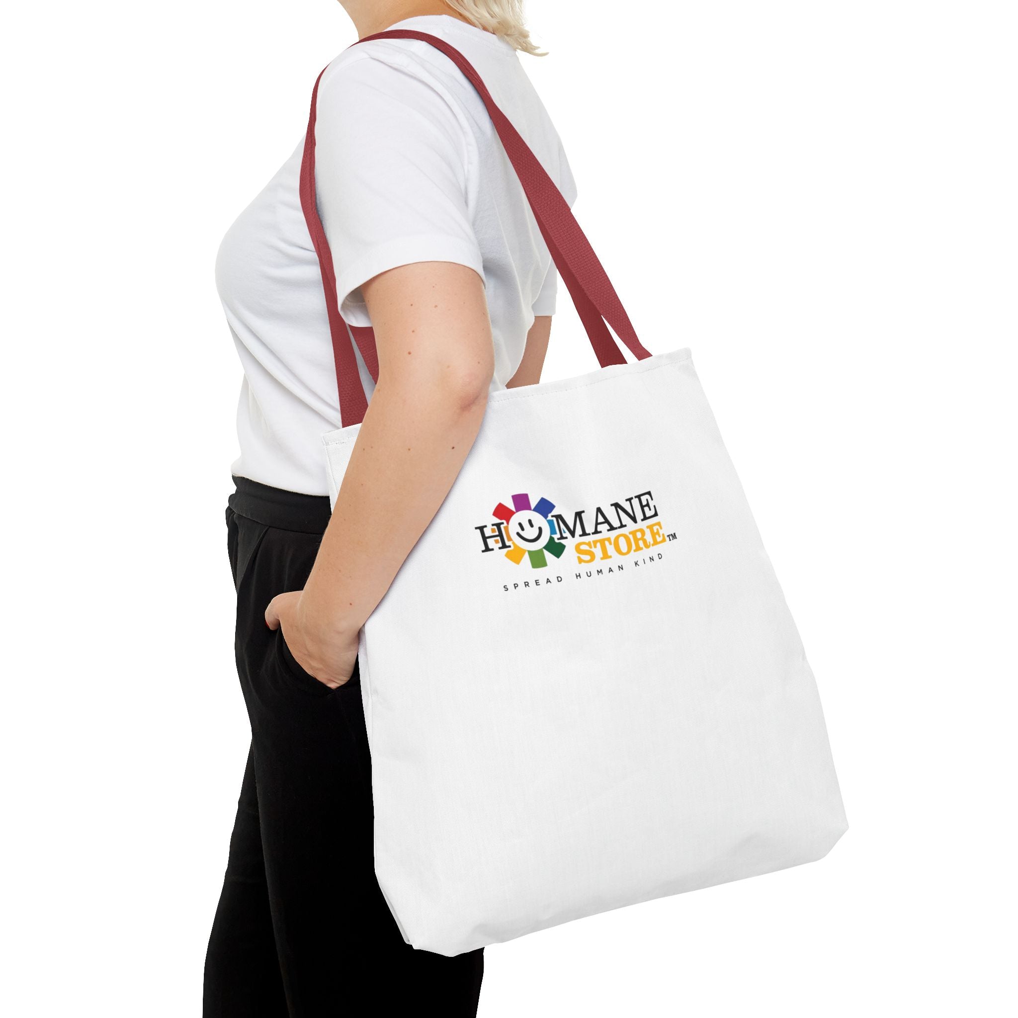 Humane Store Logo Tote Bag — Lightweight Canvas Shopper for Pet Lovers