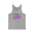 America 250 Patriotic Tank Top — Red White Blue Anniversary Celebration