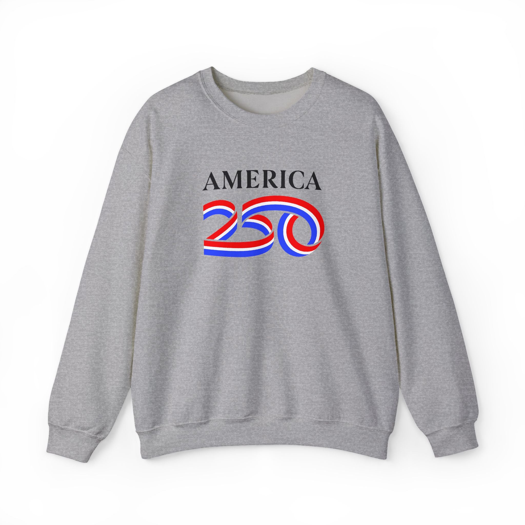 America 250 Crewneck Sweatshirt — Patriotic 250th Anniversary Pullover