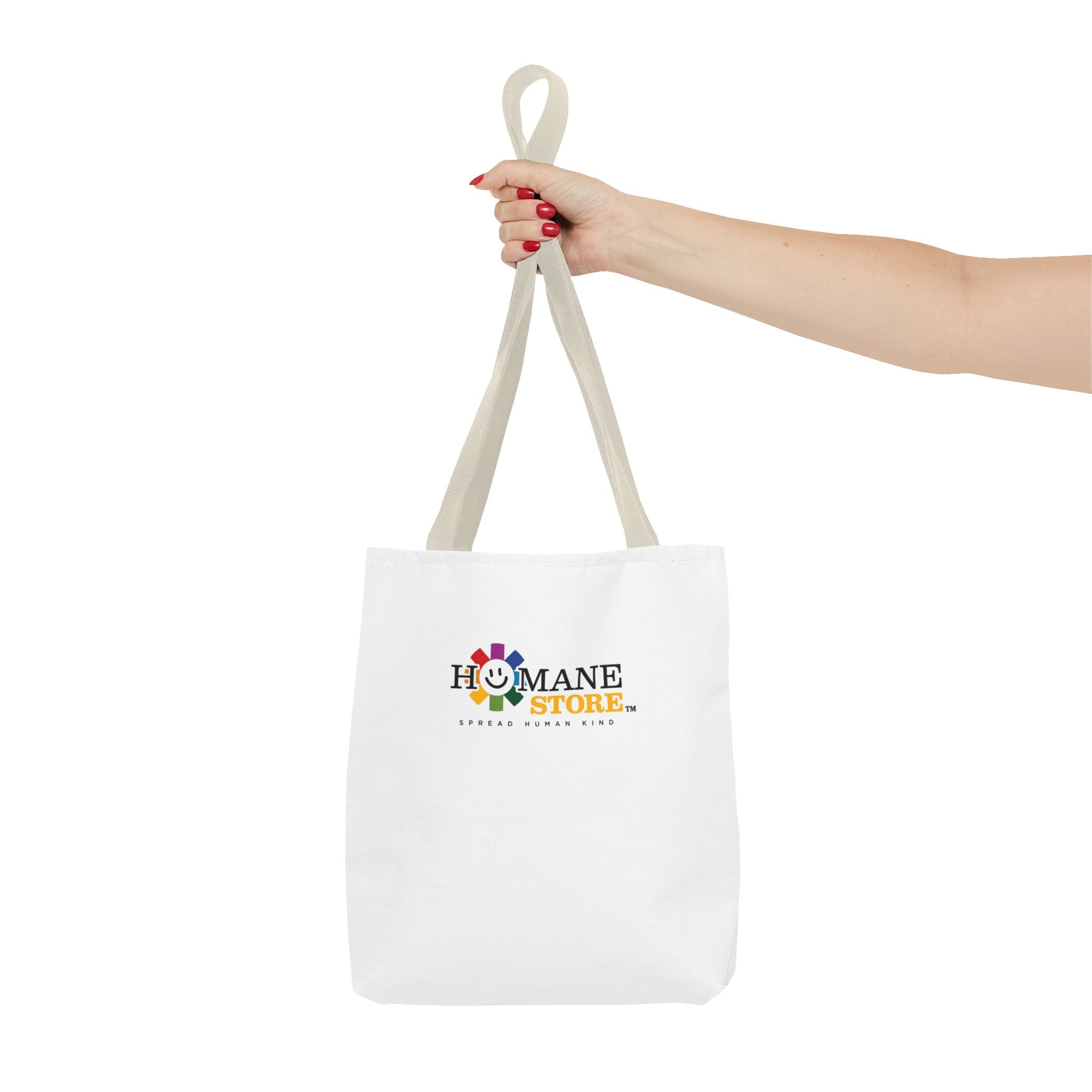 Humane Store Logo Tote Bag — Lightweight Canvas Shopper for Pet Lovers
