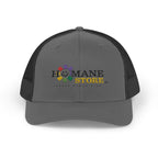 Humane Store Floral Smile Logo Snapback Trucker Cap