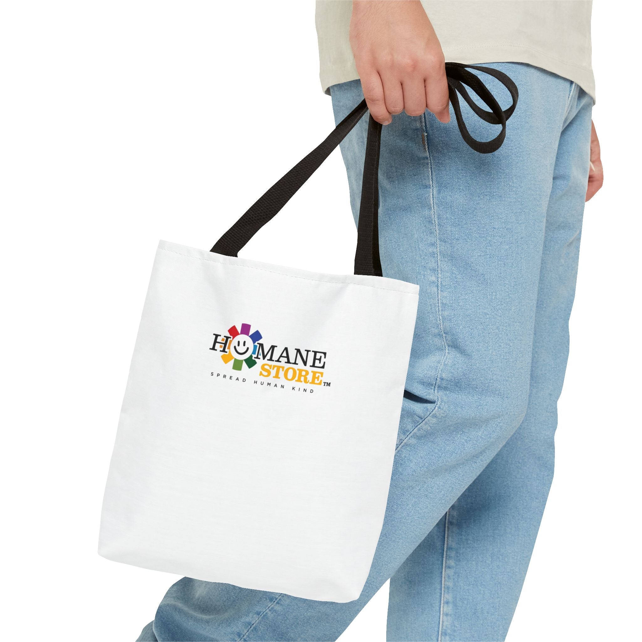 Humane Store Logo Tote Bag — Lightweight Canvas Shopper for Pet Lovers