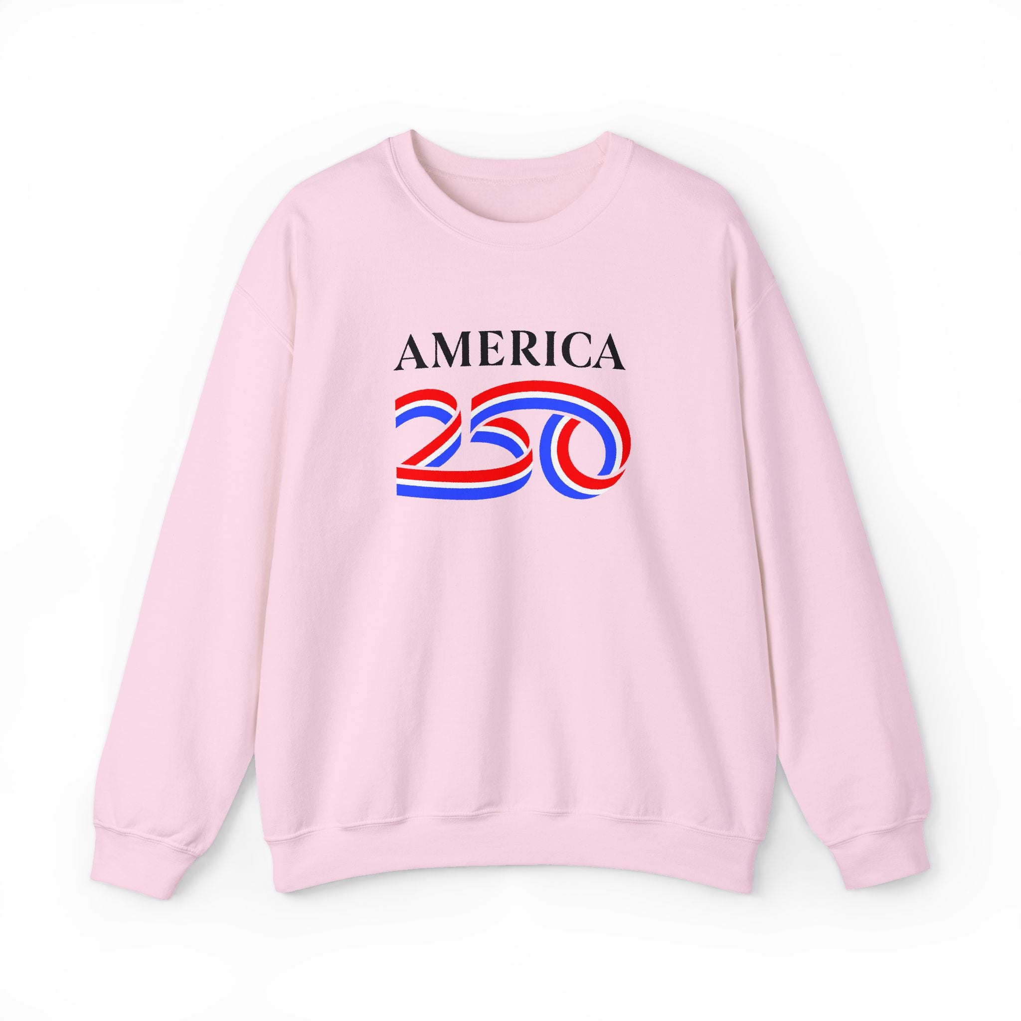 America 250 Crewneck Sweatshirt — Patriotic 250th Anniversary Pullover