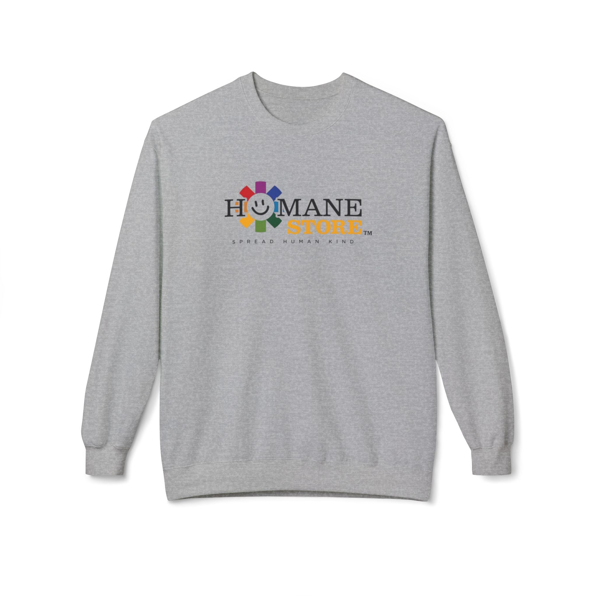 Humane Store Logo Sweatshirt — Crewneck Charity Support Pullover