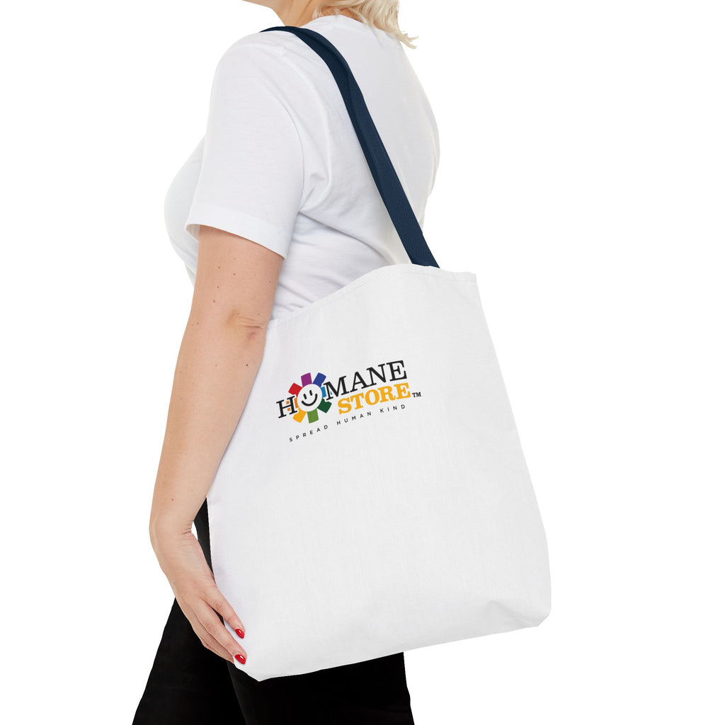 Humane Store Logo Tote Bag — Lightweight Canvas Shopper for Pet Lovers