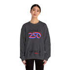 America 250 Crewneck Sweatshirt — Patriotic 250th Anniversary Pullover