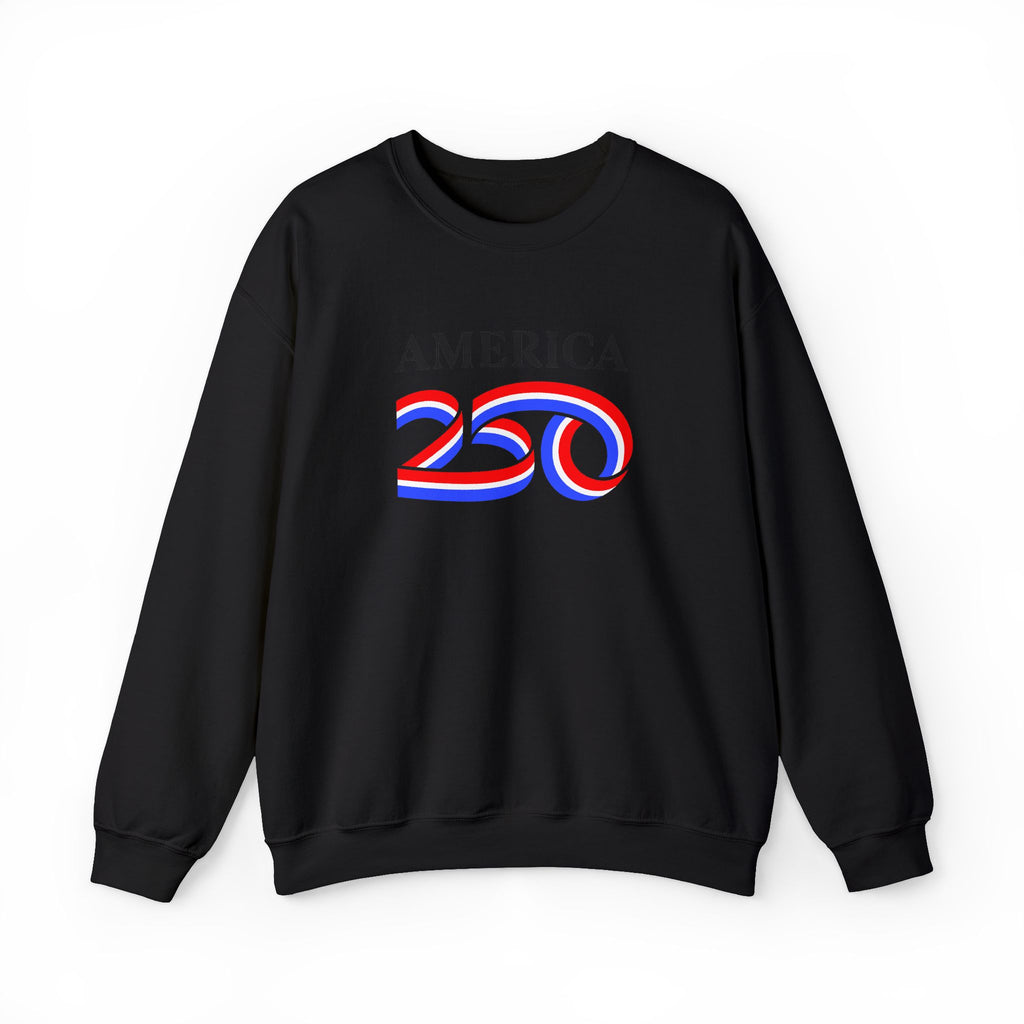 America 250 Crewneck Sweatshirt — Patriotic 250th Anniversary Pullover