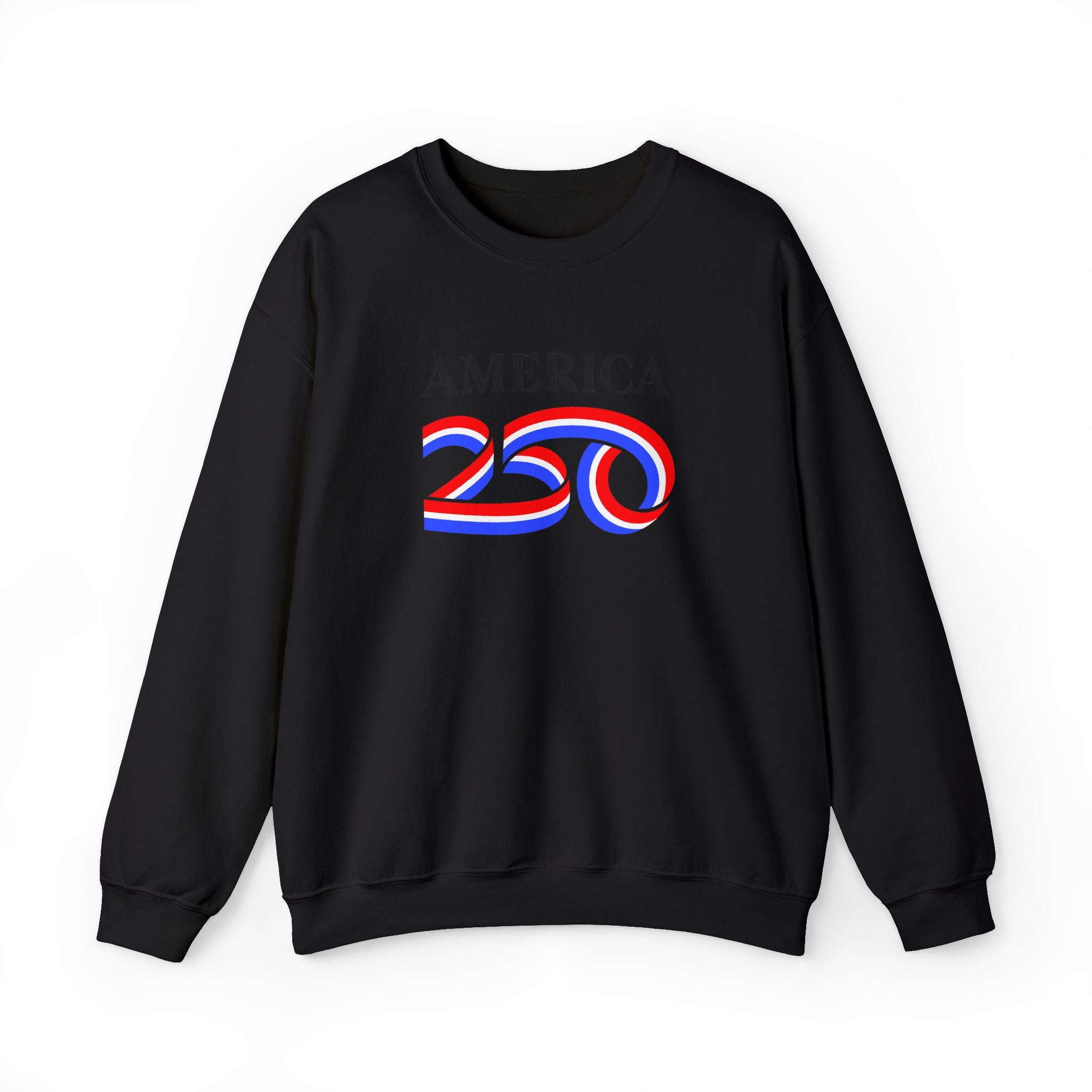 America 250 Crewneck Sweatshirt — Patriotic 250th Anniversary Pullover