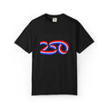 America 250 Celebration T-Shirt — Red, White & Blue Bicentennial Graphic Tee