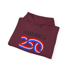 Hoodie — America 250 Patriotic Red White Blue Anniversary Hoodie
