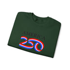 America 250 Crewneck Sweatshirt — Patriotic 250th Anniversary Pullover