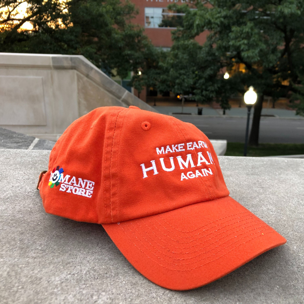 Make Earth Humane Again - Original Orange