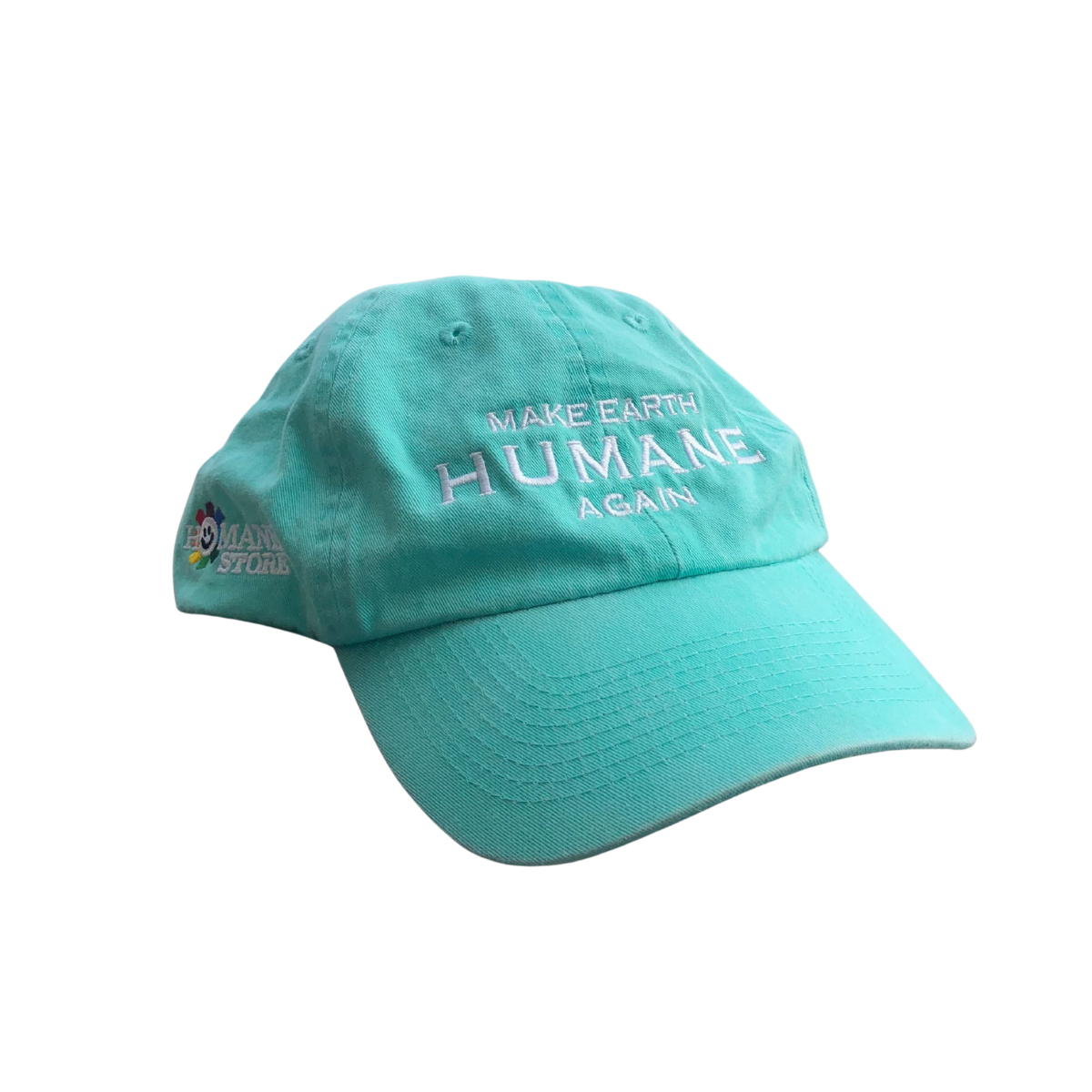 Make Earth Humane Again - Turquoise Transferring