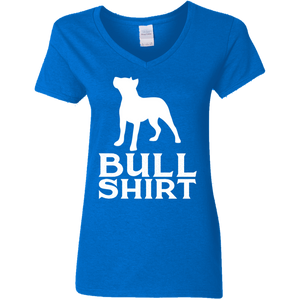 Ladies Bull Shirt V-Neck T-Shirt